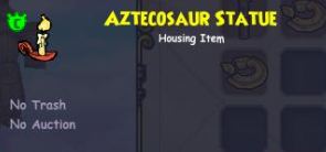 aztecosaur statue info