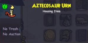 aztecosaur urn info