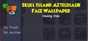 skull island aztecosaur face wallpaper info