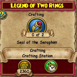 Crafting quest wizard101