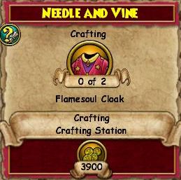 needle and vine