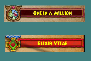 One in a Million & Elixir Vitae Badges