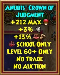 Anubis Crown of Judgment 60