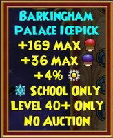 Barkingham Palace Icepick ice athame l40