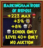 Barkingham Robe of Repose death robe l40