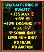 Jackall's Ring of Duality storm ring l40