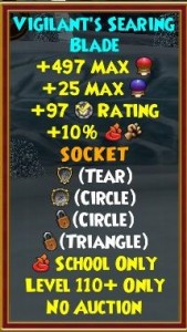fire athame tier 1