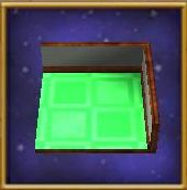 green squares floor