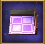purple squares floor
