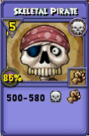 skeletal pirate