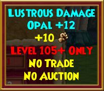 lustrous damage opal jewel