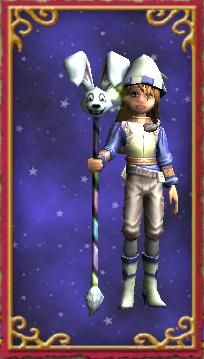 Ellie Bear with the Wild Hare Scepter popular wand stitches