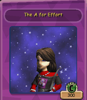 The A for Effort wizard101 hairstyles