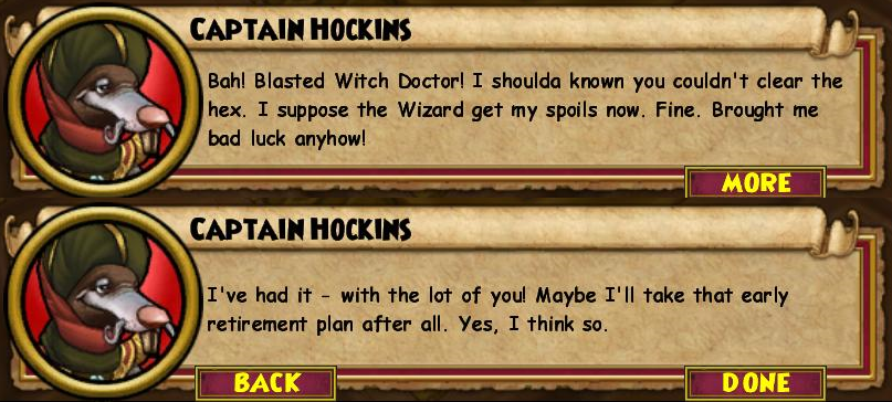 Captain Hockins - Closing