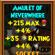One of the best amulets for Exalted PvP
