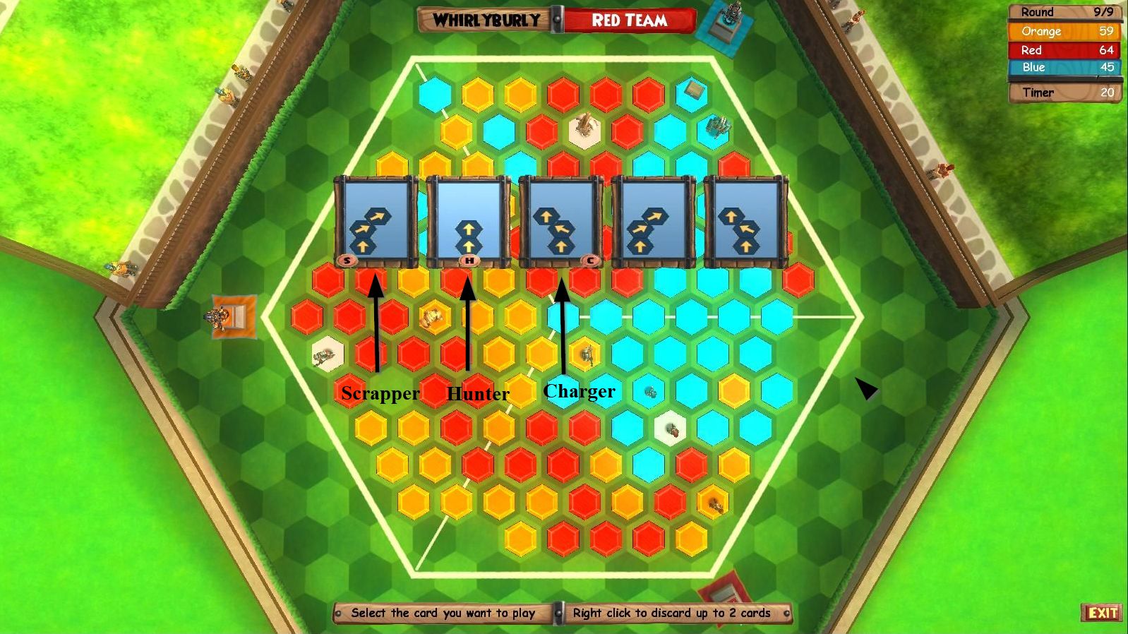 Wirlyburly The Hexagon Battle