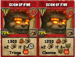 Updated scion spells Fire