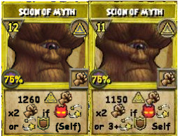Updated scion spells Myth