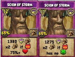 Updated scion spells Storm