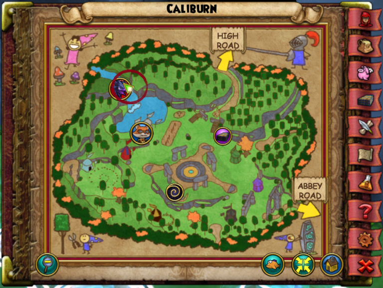 Where to Find the Caliburn Black Crow in Wizard101 - Birds Of The Wild