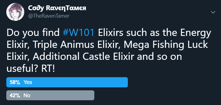 Wizard101 Elixirs Poll Results