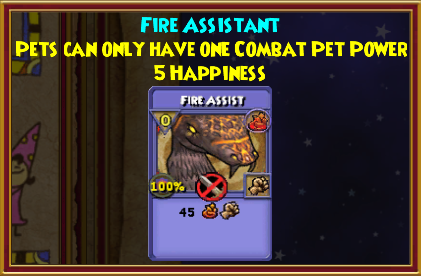 Olde Town Starter Pets Fire Talent