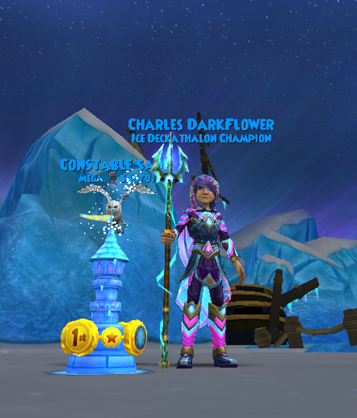 Ice Deckathalon Champion badge