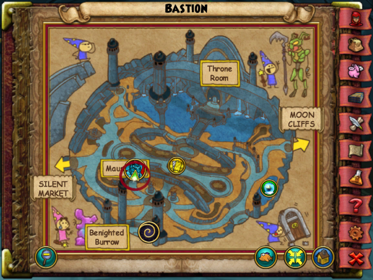 bastion treasure room location