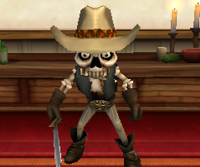 Lost Ranger, a skeletal cowboy from Cool Ranch