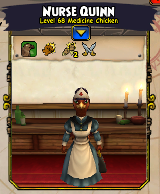 pirate101 april fool's tournament - nurse quinn companion