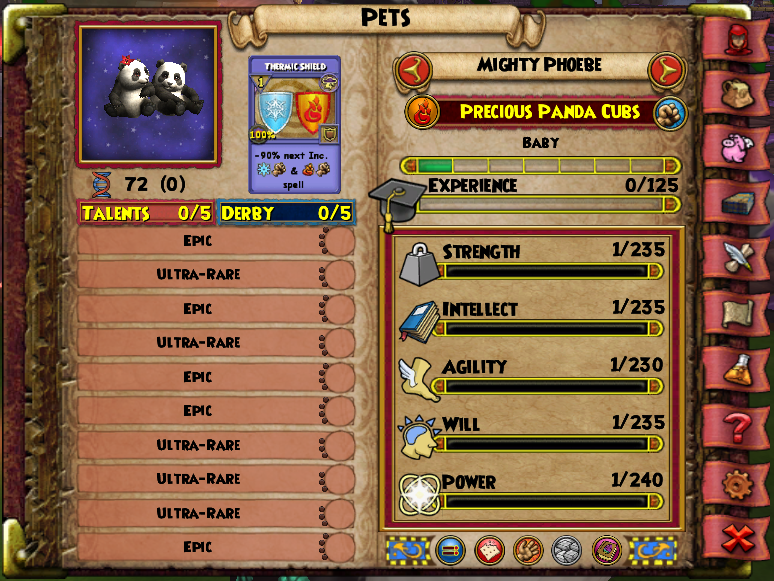 Pandamonium Hoard Pack Fire Pet