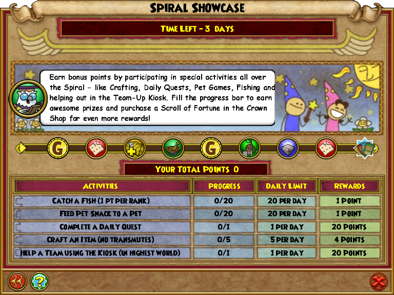 Spiral Showcase Event