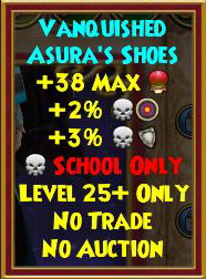 Vanquished Asura's Shoes death boots
