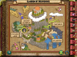 Wizard101 Aquila Map