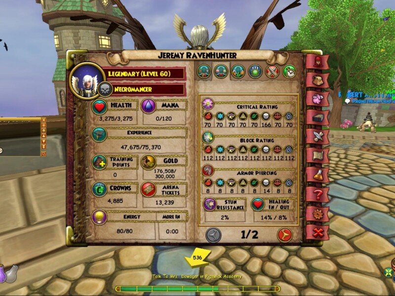 Critical and Block are average as well, but pierce is pretty high.