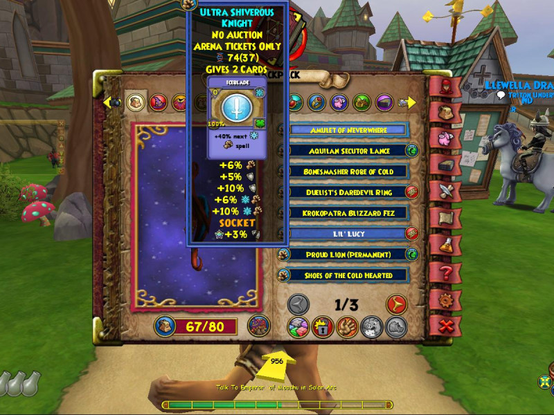 Shiverious knight is great pet type choice. While it gives one card less than armament, this cards doesn't clutter your deck.