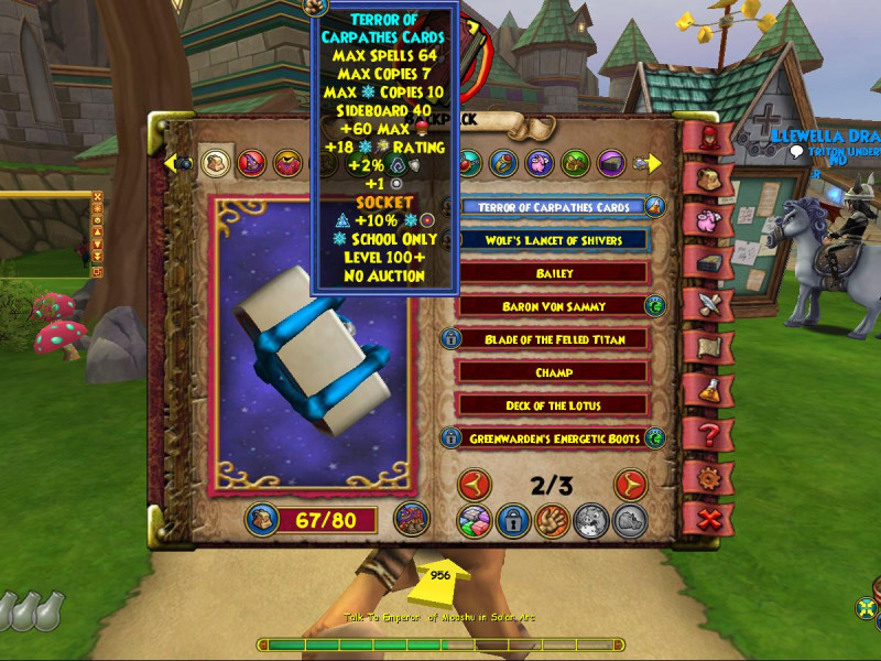 Crafted deck is great for sheer amount of copies you can pack.