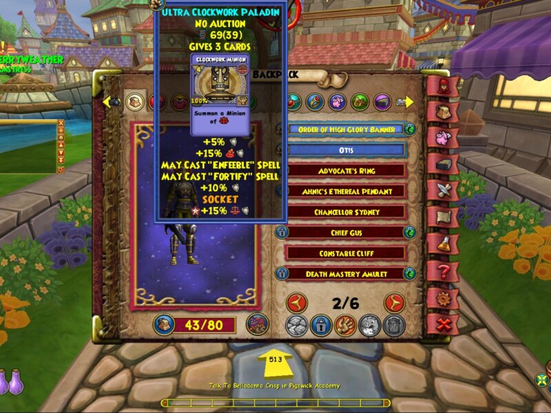 Decided to leave Ice out of 3 warded schools. It's the slowest school out of them and gives you the most time to deal with.