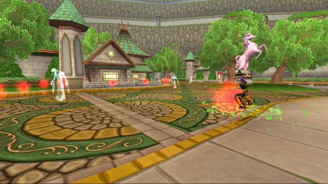 Unicorn Way after completing the area Unicorn Way after completing the area